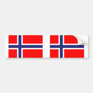 Pegatina Para Coche Bandera de Noruega