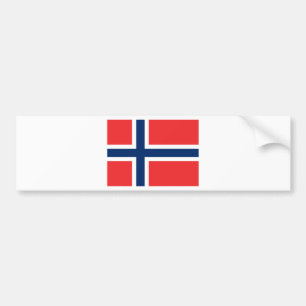 Pegatina Para Coche Bandera de Noruega