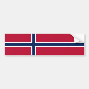 Pegatina Para Coche Bandera de Noruega