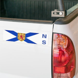 Pegatina Para Coche Bandera de Nueva Escocia, Canadá