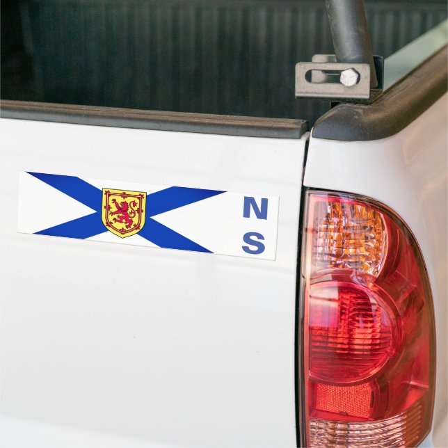 Pegatina Para Coche Bandera de Nueva Escocia, Canadá (En Camión)