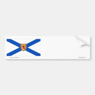 Pegatina Para Coche Bandera de Nueva Escocia, Canadá