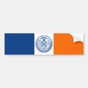 Pegatina Para Coche Bandera de Nueva York
