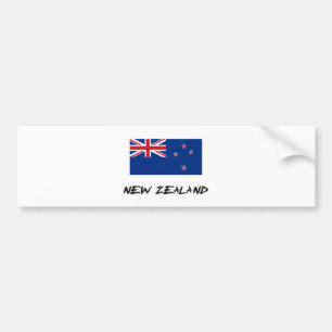 Pegatina Para Coche Bandera de Nueva Zelanda