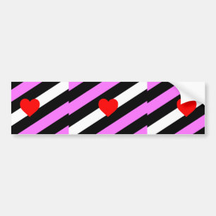 Pegatina Para Coche Bandera de Orgullo de Chica de Cuero