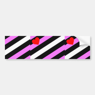 Pegatina Para Coche Bandera de Orgullo de Chica de Cuero