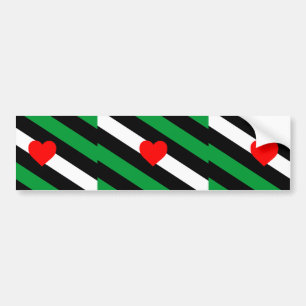 Pegatina Para Coche Bandera de Orgullo Leather Boi