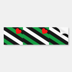 Pegatina Para Coche Bandera de Orgullo Leather Boi