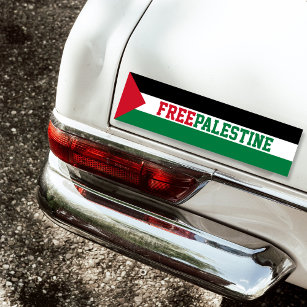 Pegatina Para Coche Bandera de Palestina Libre
