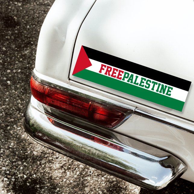 Pegatina Para Coche Bandera de Palestina Libre (Subido por el creador)