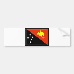 Pegatina Para Coche Bandera de Papúa Nueva Guinea