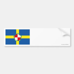 Pegatina Para Coche Bandera de Pembrokeshire