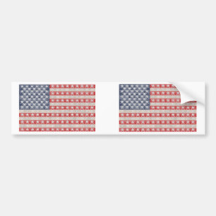 Pegatina Para Coche Bandera de pirata americana