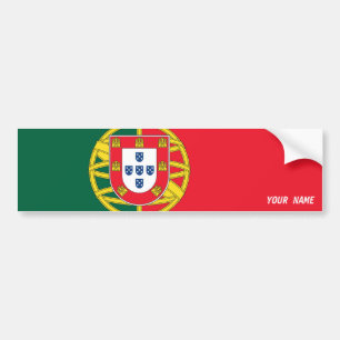 Pegatina Para Coche Bandera de Portugal