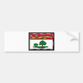 Pegatina Para Coche Bandera de príncipe Edward Islands (Canadá)