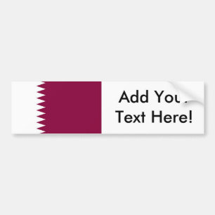 Pegatina Para Coche Bandera de Qatar