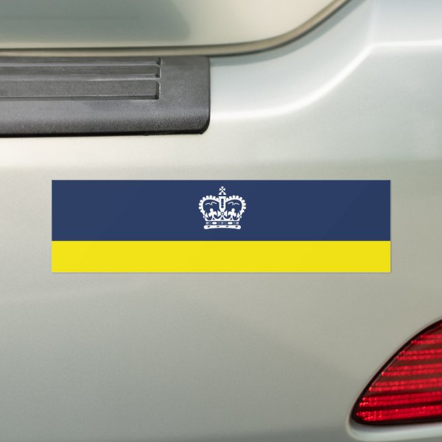 Pegatina Para Coche Bandera de Regina (Saskatchewan, Canadá) (en coche)