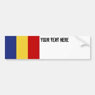 Pegatina Para Coche Bandera de Rumania