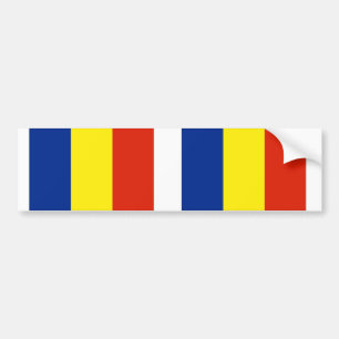 Pegatina Para Coche Bandera de Rumania