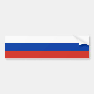 Pegatina Para Coche Bandera de Rusia