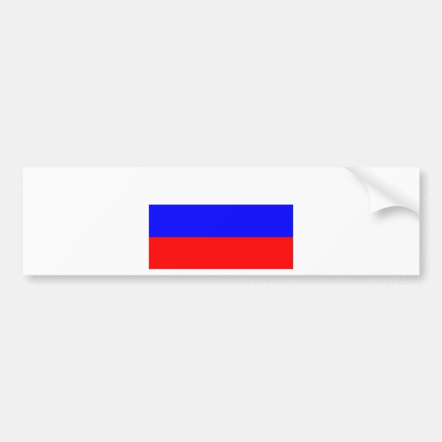 Pegatina Para Coche Bandera de Rusia (Frente)