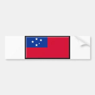 Pegatina Para Coche Bandera de Samoa