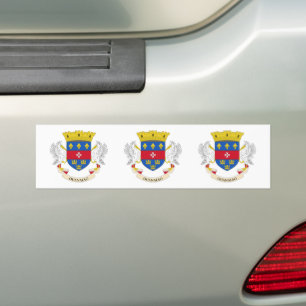 Pegatina Para Coche Bandera de San Bartolomé