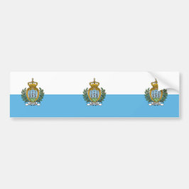Pegatina Para Coche Bandera de San Marino