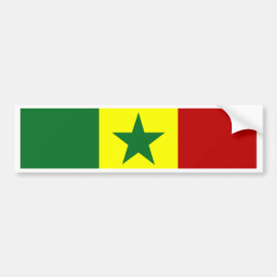 Pegatina Para Coche Bandera de Senegal
