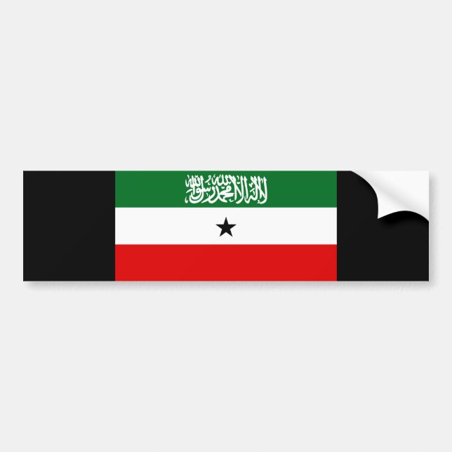 Pegatina Para Coche Bandera de Somaliland (Frente)