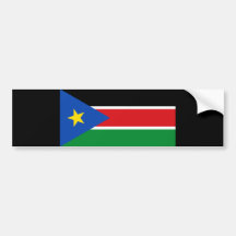 Bandera de Sudán del Sur (África)
