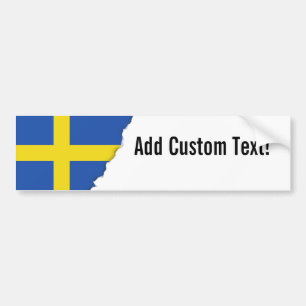 Pegatina Para Coche Bandera de Suecia