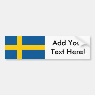 Pegatina Para Coche Bandera de Suecia