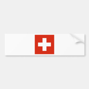 Pegatina Para Coche Bandera de Suiza