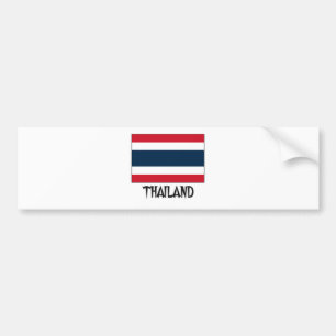 Pegatina Para Coche Bandera de Tailandia