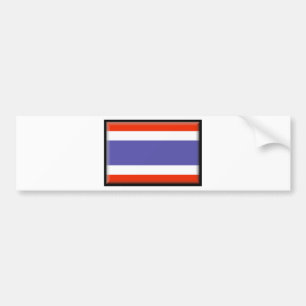 Pegatina Para Coche Bandera de Tailandia