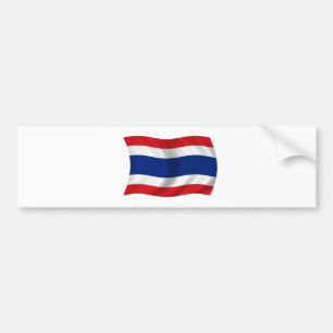 Pegatina Para Coche Bandera de Tailandia