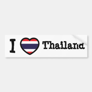 Pegatina Para Coche Bandera de Tailandia