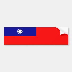 Pegatina Para Coche Bandera de Taiwán