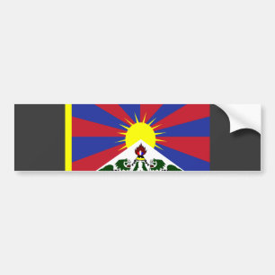 Pegatina Para Coche Bandera de Tíbet