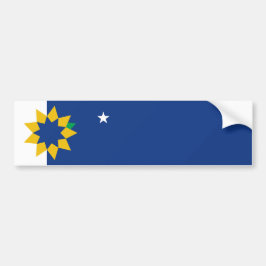 Pegatina Para Coche Bandera de Topeka (Kansas)