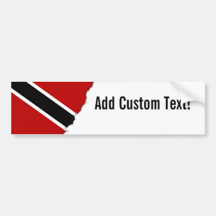 Pegatina Para Coche Bandera de Trinidad y Tobago