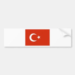 Pegatina Para Coche Bandera de Turquía