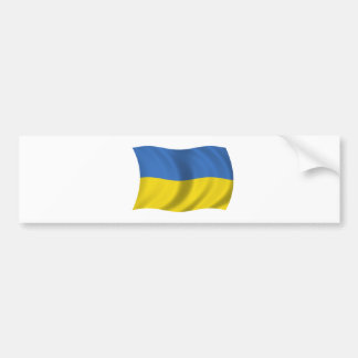 Pegatina Para Coche Bandera de Ucrania