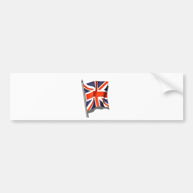 Pegatina Para Coche Bandera de Union Jack (Frente)
