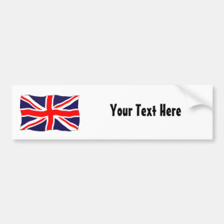 Pegatina Para Coche ¡Bandera de Union Jack - personalizable con su