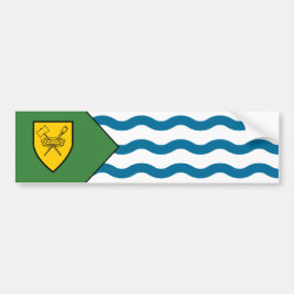 Pegatina Para Coche Bandera de Vancouver (British Columbia, Canadá)