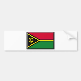 Pegatina Para Coche Bandera de Vanuatu