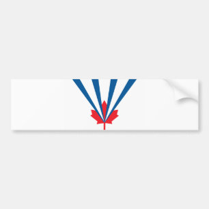 Pegatina Para Coche Bandera de Vaughan (Ontario, Canadá)
