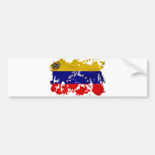 Pegatina Para Coche Bandera de Venezuela